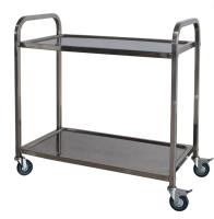 HENDI 2 lentynų vežimėlis, Smart, 850x450x(H)900mm 810187 | E-gastro