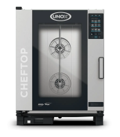 UNOX CHEFTOP MIND.Maps COUNTERTOP PLUS Kombinuota dujinė krosnis 10 GN 1/1, 22kW XEVC-1011-GPRM | E-gastro