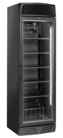 COOL HEAD Gėrimų šaldytuvas su švieslente TKG390CB, juodas, 350 l. TKG 390CB | E-gastro