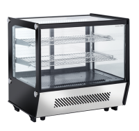 COOL HEAD Šaldoma vitrina RC120SQ, juoda, 120 l. RC 120SQ | E-gastro