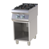 RM GASTRO Dujinė viryklė ant atviros spintelės SPS 740 G 00008527 | E-gastro