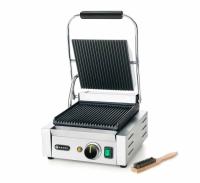 HENDI Vienpusis kontaktinis grilis, rifliuotas viršus ir apačia, 310x375x(H)216mm 263501 | E-gastro