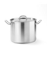 HENDI Aukštas puodas su dangčiu Kitchen Line, 13,5L, Ø280x(H)220mm 837405 | E-gastro