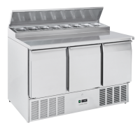 COOL HEAD Saladetė CRS93A, 3xGN1/1 + 8xGN1/6, 230V/233W, 700x1005x1365 mm CRS 93A | E-gastro