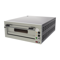 REDFOX Elektrinė picos krosnelė 1 kamera E 6 00006145 | E-gastro