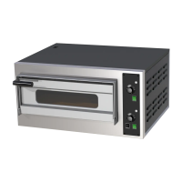 REDFOX Elektrinė picos krosnelė 1 kamera B 4/50 00019402 | E-gastro