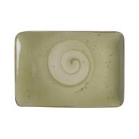 FINE DINE Stačiakampė lėkštė Olive, žalia, 300x200mm, 6 vnt. 778029 | E-gastro