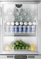 ARKTIC Vienų durų baro šaldytuvas, 75L, Sidabro, 530x500x(H)840mm 236925 | E-gastro