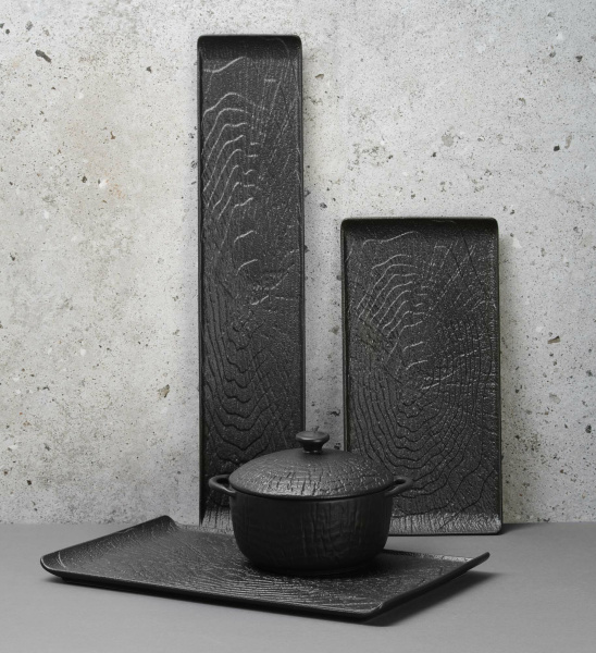 FINE DINE Dubuo Crust, juoda, ø130 mm, 3 vnt. 767399 | E-gastro