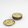 FINE DINE Espresso puodelio lėkštė Olive, žalia, ø115 mm, 6 vnt. 778074 | E-gastro