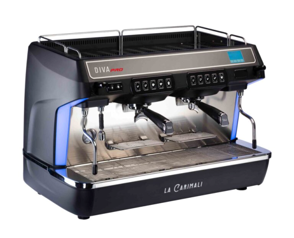CARIMALI Kavos aparatas DivaPRO, 2 grupės, 220-240V/5,1kW, 800x574x515 mm MT209-2E00005 | E-gastro