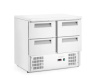 ARKTIC 4 stalčių šaldytuvas su stalviršiu GN 1/1 112L 220–240V/143W 900x700x(H)855mm 236154 | E-gastro