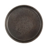 FINE DINE Lėkštė aukštu krašteliu Ironstone, juoda, ø210 mm, 6 vnt. 04SWA000089 | E-gastro