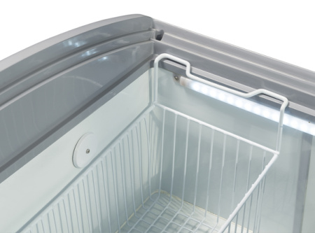 COOL HEAD Šaldymo dėžė su stumdomu stiklu, CG409A, 370 L. CG 409A | E-gastro