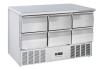 COOL HEAD Saladetė CRD96A, 6xGN1/1 stalčiai, 230V/233W, 700x880x1365 mm CRD 96A | E-gastro