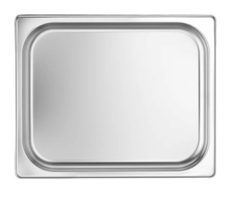 HENDI Konteineris GN 1/2, Profi Line, 1 L, nerūdijančio plieno, 325x265x(H)20 mm 801451 | E-gastro