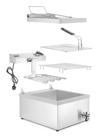 HENDI Gruzdintuvė spurgoms, HENDI, 12L, 630x860x(H)438mm 205914 | E-gastro