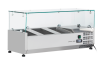 COOL HEAD Ingredientų vitrina VRX10/33, 4 x GN 1/4, 230V/160W, 335x440x1000 mm VRX 10/33 | E-gastro