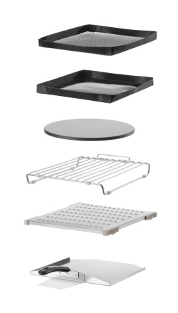 HENDI Didelės spartos orkaitė „CombiTurbo“, 18L, Juoda, 402x735x(H)608mm 281277 | E-gastro