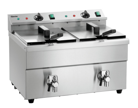 BARTSCHER Indukcinė gruzdintuvė 2x8L Plus 165119 | E-gastro