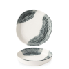 FINE DINE Dubuo Tide Black, kreminis, ø230mm, 6 vnt. TDBKWOB21 | E-gastro