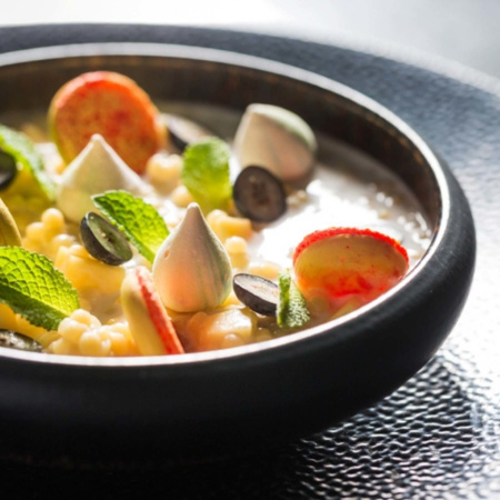 FINE DINE Gili lėkštė Silk, pilka, ø152 mm, 3 vnt. 774700 | E-gastro