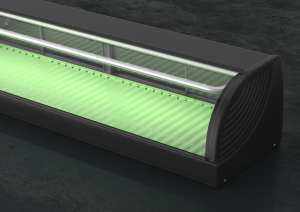 HOSHIZAKI Suši vitrina HNC-120BE-L-BLH su LED apšvietimu, 220-240V/140W, 42 l. HNC-120BE-L-BLH | E-gastro
