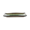 FINE DINE Stačiakampė lėkštė Beryl, žalia, 272x150mm, 3 vnt. 772874 | E-gastro