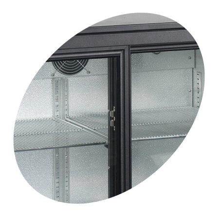 TEFCOLD Pobarinis šaldytuvas BA30S-3 15844 | E-gastro