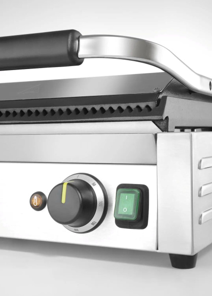 HENDI Kontaktinis grilis Panini XL, 230V/2700W, 548x464x(H)216mm 263624 | E-gastro