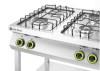 HENDI 4 degiklių dujinė viryklė ant atviro pagrindo Smart, 19kW, 800x700x(H)900mm 143094  | E-gastro