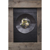 FINE DINE Lėkštė aukštu krašteliu Ironstone, juoda, ø150 mm, 6 vnt. 04SWA000081 | E-gastro