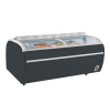 TEFCOLD Antracito prekybinis šaldytuvas, šaldiklis TWIN 220A CF 17333 | E-gastro