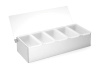 HENDI Ingridientų laikymo dėžė - 5 dalių, 375x140x90 (H) mm 552100 | E-gastro