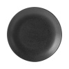 FINE DINE Lėkštė Coal, juoda, ø240 mm, 6 vnt. 04ALM001652 | E-gastro