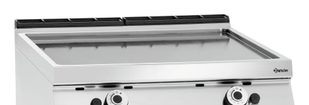BARTSCHER Dujinė kepimo plokštuma ant atviros spintelės, lygi, 800 mm, 18 kW 2955081 | E-gastro