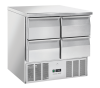 COOL HEAD Saladetė CRD94A, 4xGN1/1 stalčiai, 230V/142,4W, 700x880x900 mm CRD 94A | E-gastro