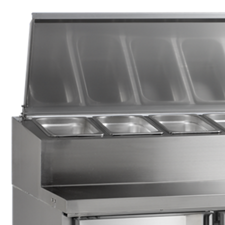 TEFCOLD Sumuštinių ruošimo stalviršis GN1/1 SS7300