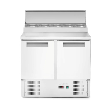 ARKTIC 2 durų šaldytuvo stalas su antstatu 900x695x(H)955mm 236222 | E-gastro