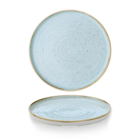 FINE DINE Lėkštė aukštu krašteliu Duck Egg Blue, melsva, ø260 mm, 6 vnt. SDESWP261 | E-gastro