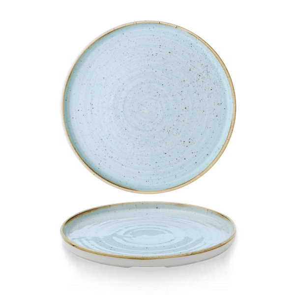FINE DINE Lėkštė aukštu krašteliu Duck Egg Blue, melsva, ø260 mm, 6 vnt. SDESWP261 | E-gastro