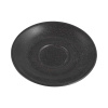 FINE DINE Kavos puodelio lėkštė Coal, juoda, ø120 mm, 6 vnt. 04ALM001723 | E-gastro