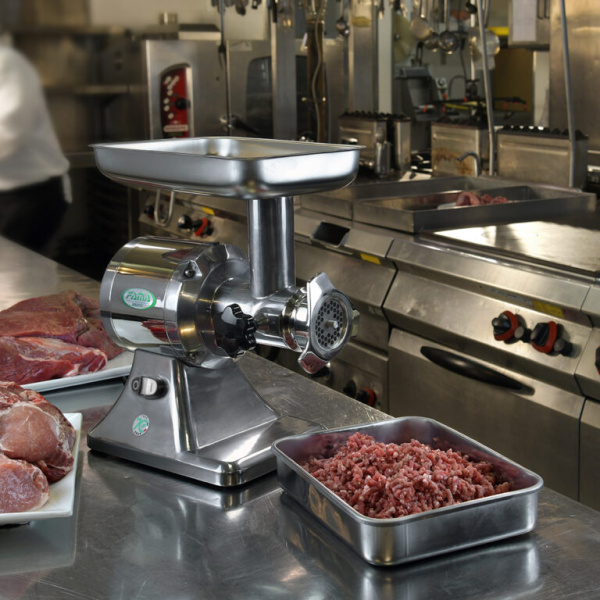 FAMA mėsmalė TSK12  trifazė, nerūdijančio plieno FTSK126 | E-gastro