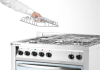 HENDI 5 degiklių dujinė viryklė, 230V/3000W 226254 | E-gastro