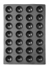 HENDI Silikoninė forma SEMI-SPHERE, 600x395x(H)35mm 677216 | E-gastro