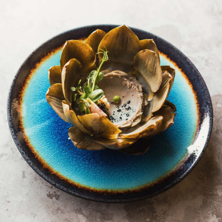 FINE DINE Plati lėkštė Lazur, mėlyna, ø207 mm, 3 vnt. 772829 | E-gastro
