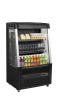 TEFCOLD Žemo profilio atvira vitrina ODC90 BLACK 31494 | E-gastro