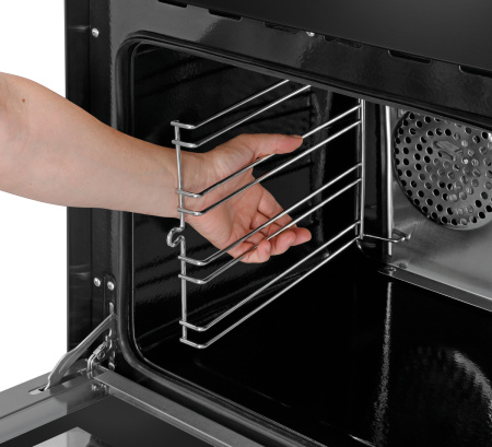 BARTSCHER Konditerinė krosnis AT90-MDI S, juoda, durelės viršuje, 4 padėklai 438x315 mm, 230V/2,7kW 120825 | E-gastro