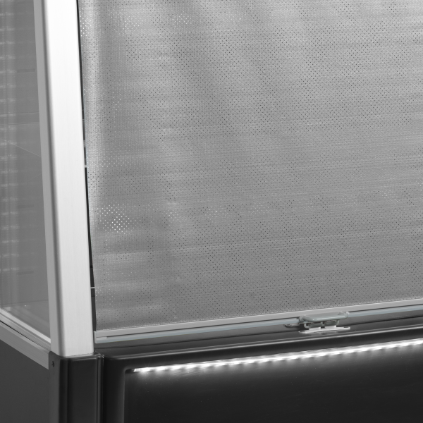 TEFCOLD Žemo profilio atvira vitrina ODC90 BLACK 31494 | E-gastro