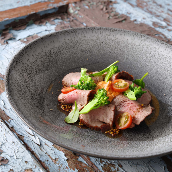 FINE DINE Gili lėkštė Twilight, pilka, ø260 mm, 6 vnt. 04ALM004720 | E-gastro